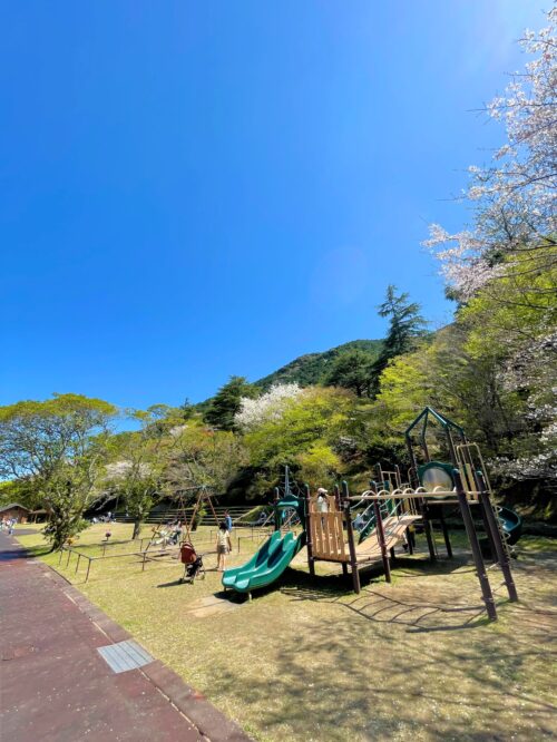 藺牟田池県立自然公園の遊具広場