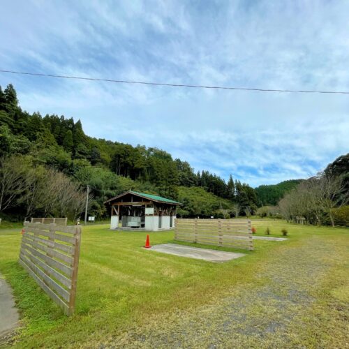清流の森大川原峡キャンプ場オートサイト
