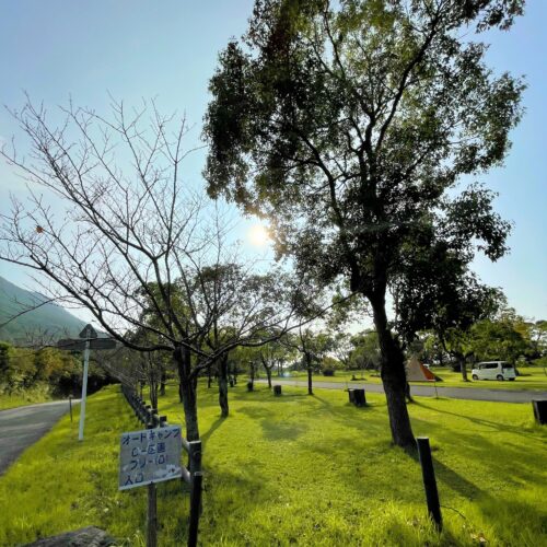 かいもん山麓ふれあい公園キャンプ場オートキャンプ場