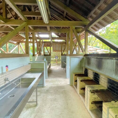 北薩広域公園キャンプ場共同炊事棟内