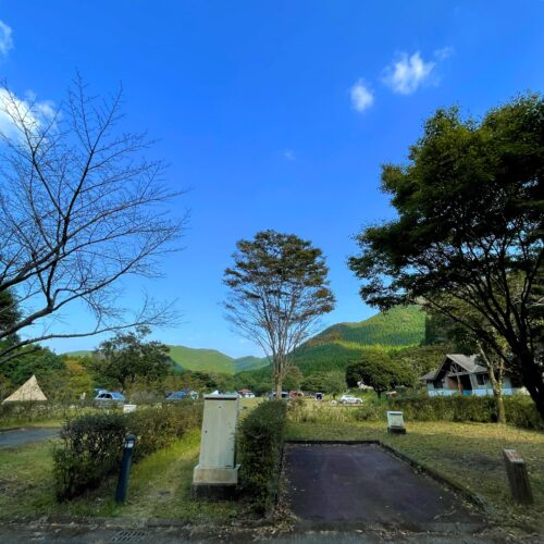 オートキャンプ森のかわなべAサイト