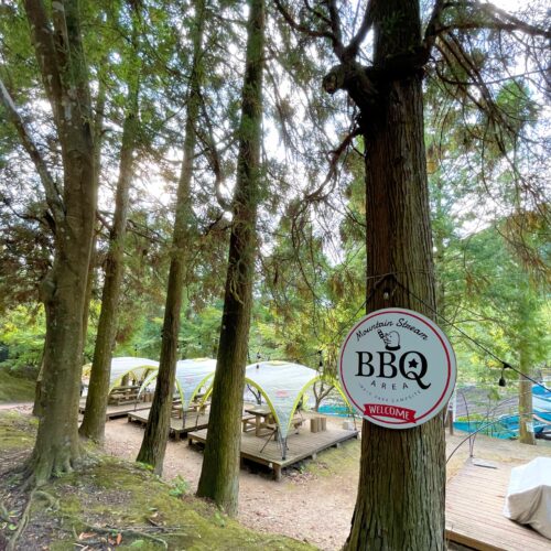 岩屋公園キャンプ場BBQサイト