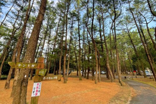 吹上浜海浜公園キャンプ場オートキャンプ場