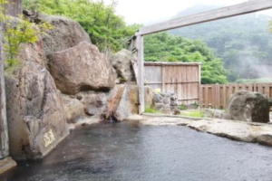 霧島温泉旅の湯（旧野々湯温泉）内にある温泉