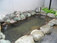 鹿児島県立北薩広域公園キャンプ場内にある露天風呂