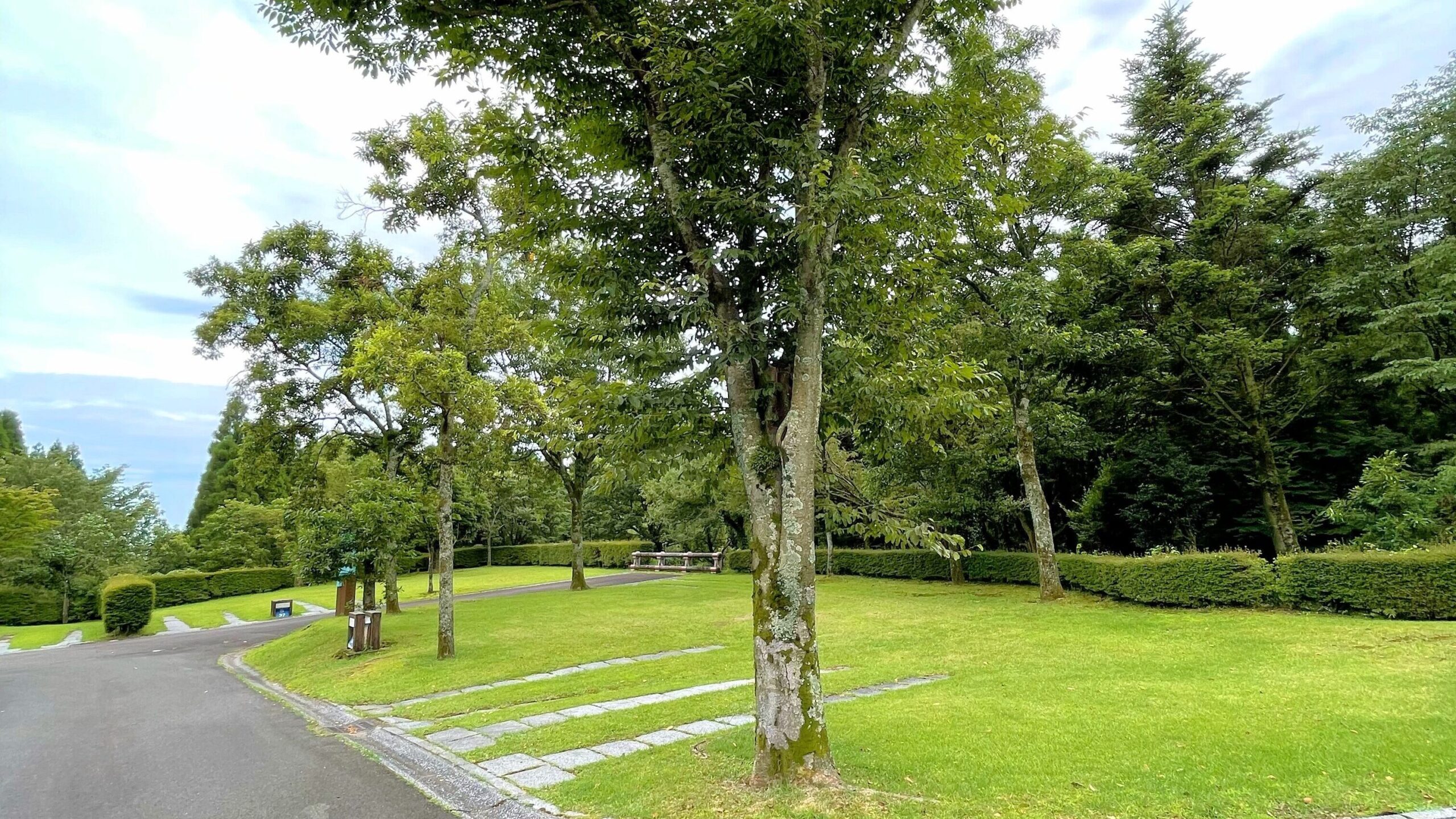 ひなもりオートキャンプ場のグループサイトB