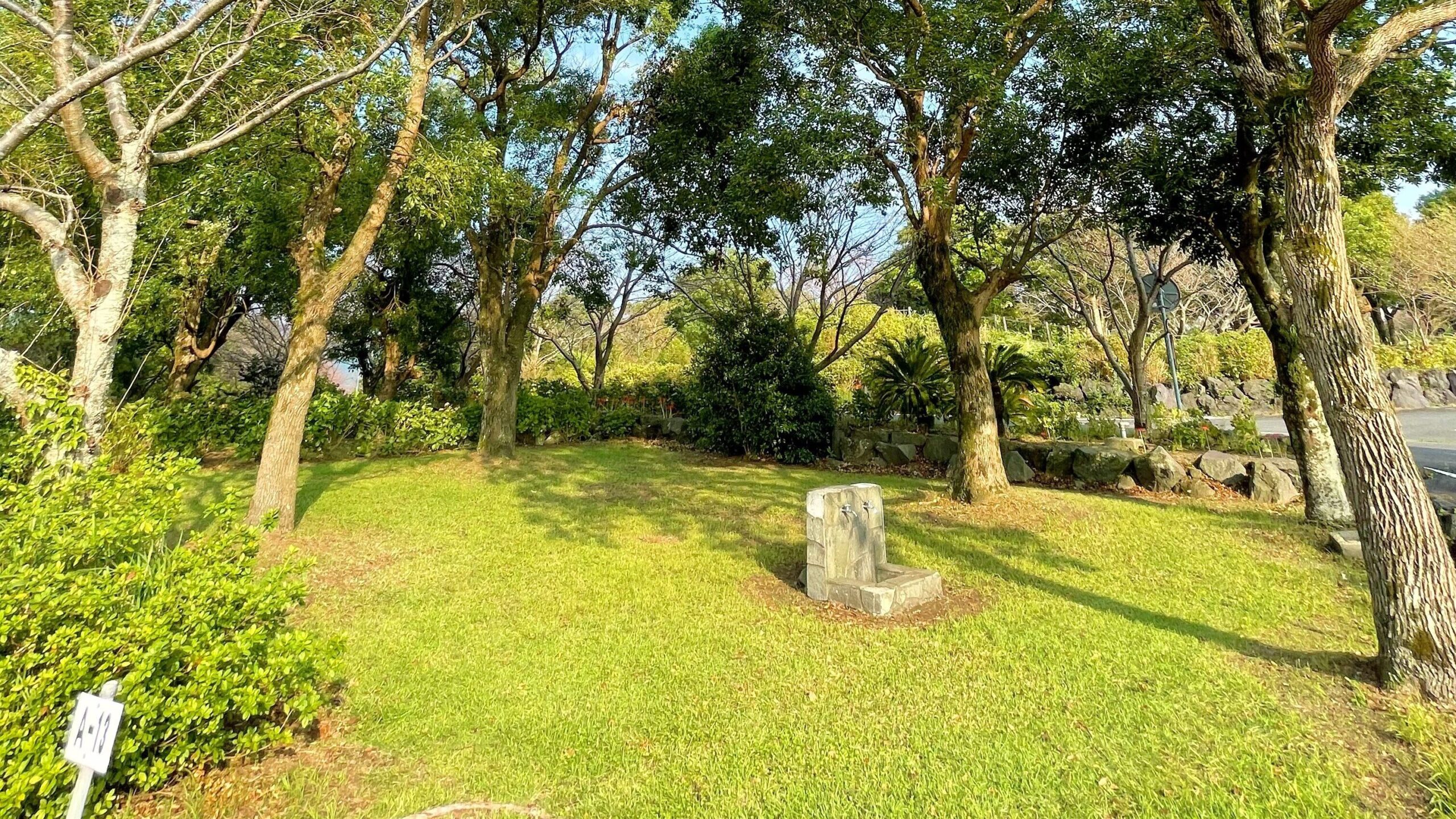 かいもん山麓ふれあい公園キャンプ場オートキャンプ場