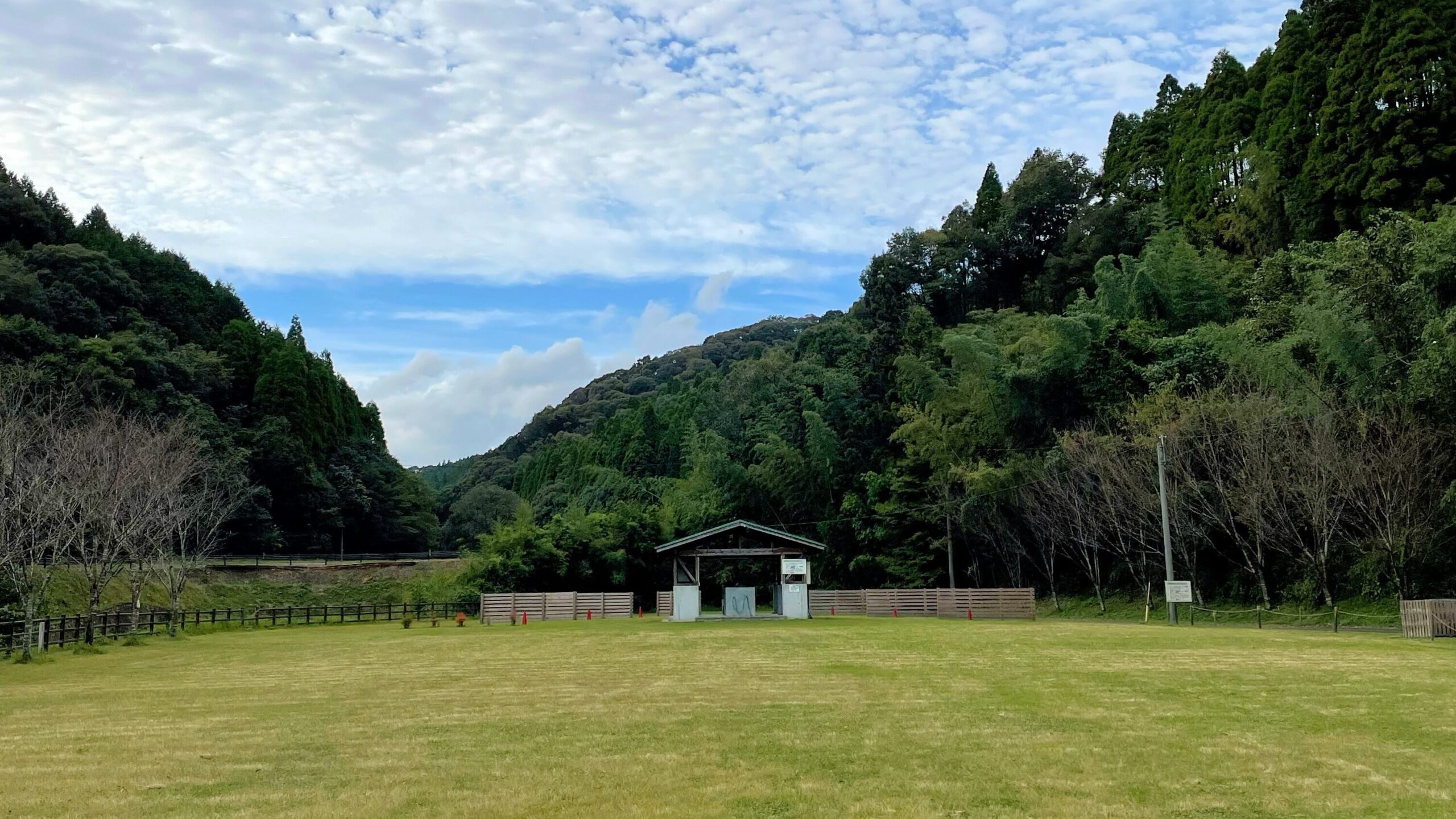 清流の森大川原峡キャンプ場オートサイト