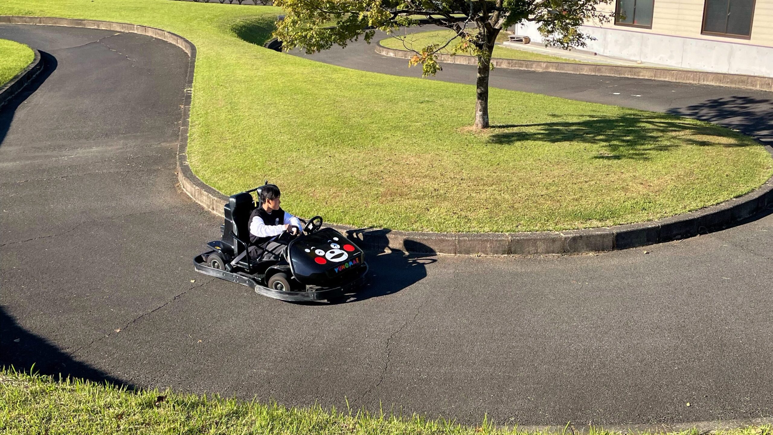 ゆのまえグリーンパレスキャンプ場のゴーカート