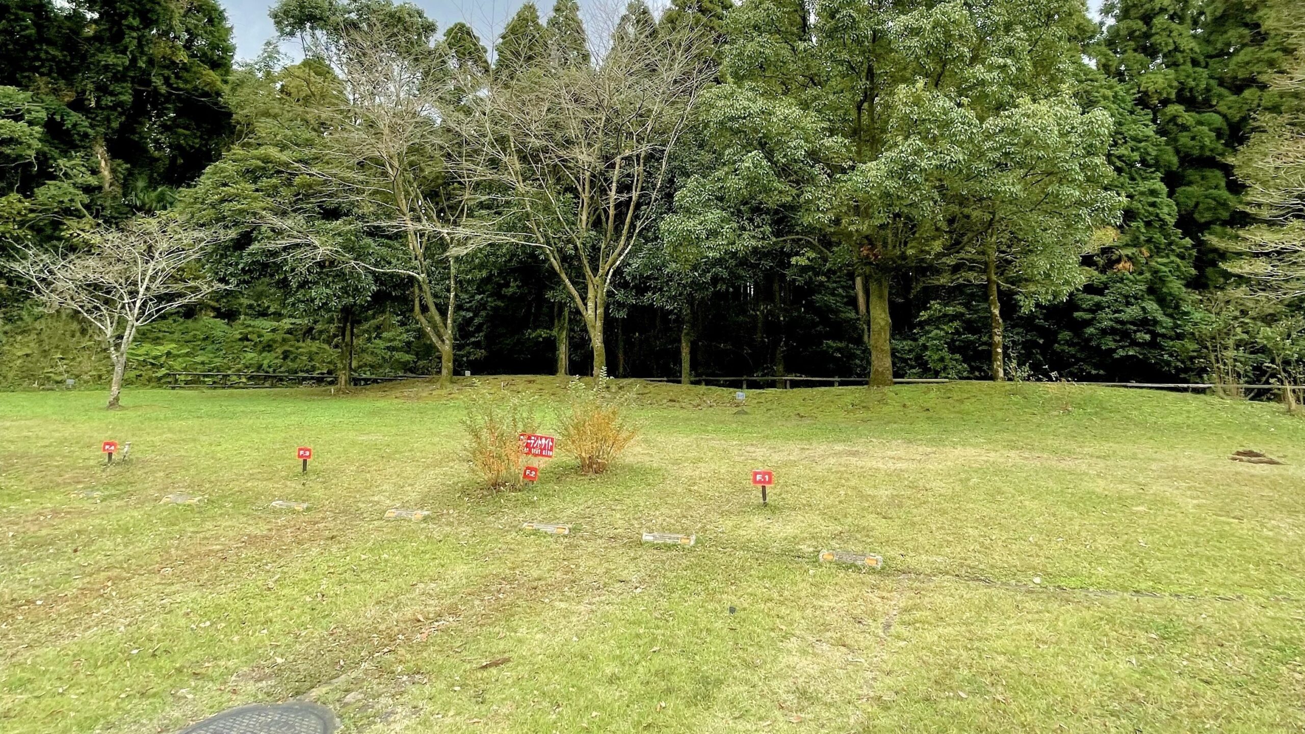大隅広域公園キャンプ場フリーテントサイト