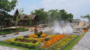 大隅広域公園噴水広場